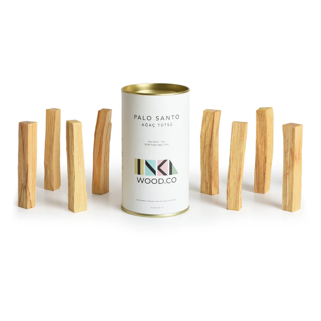 Palo Santo Ağaç Tütsü 8 Adet | Peru