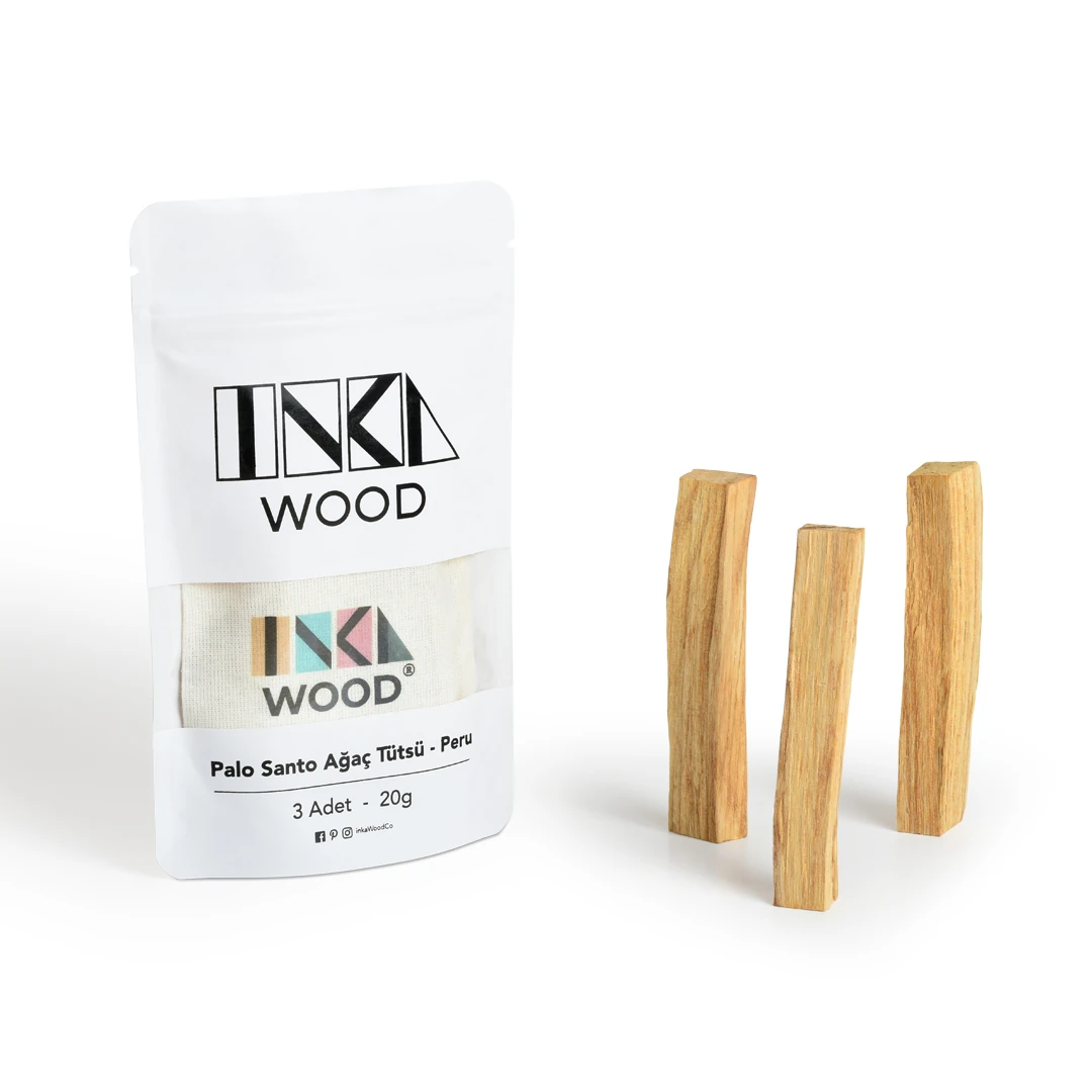 Palo Santo Ağaç Tütsü 20 gr. | 3 Adet | Peru