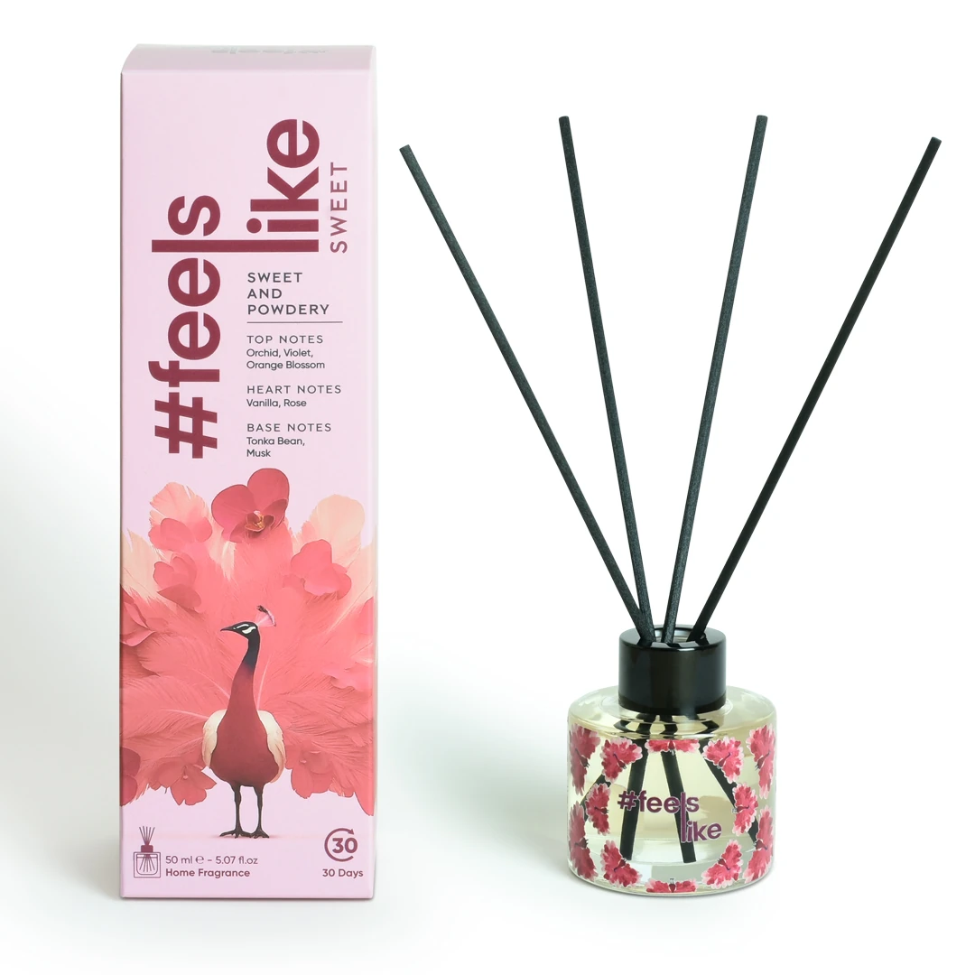 #feelslike Sweet | Gül, Vanilya ve Pudra Kokusu - 50 ML