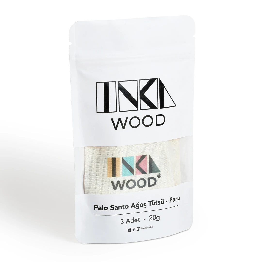 Palo Santo Ağaç Tütsü 20 gr. | 3 Adet | Peru