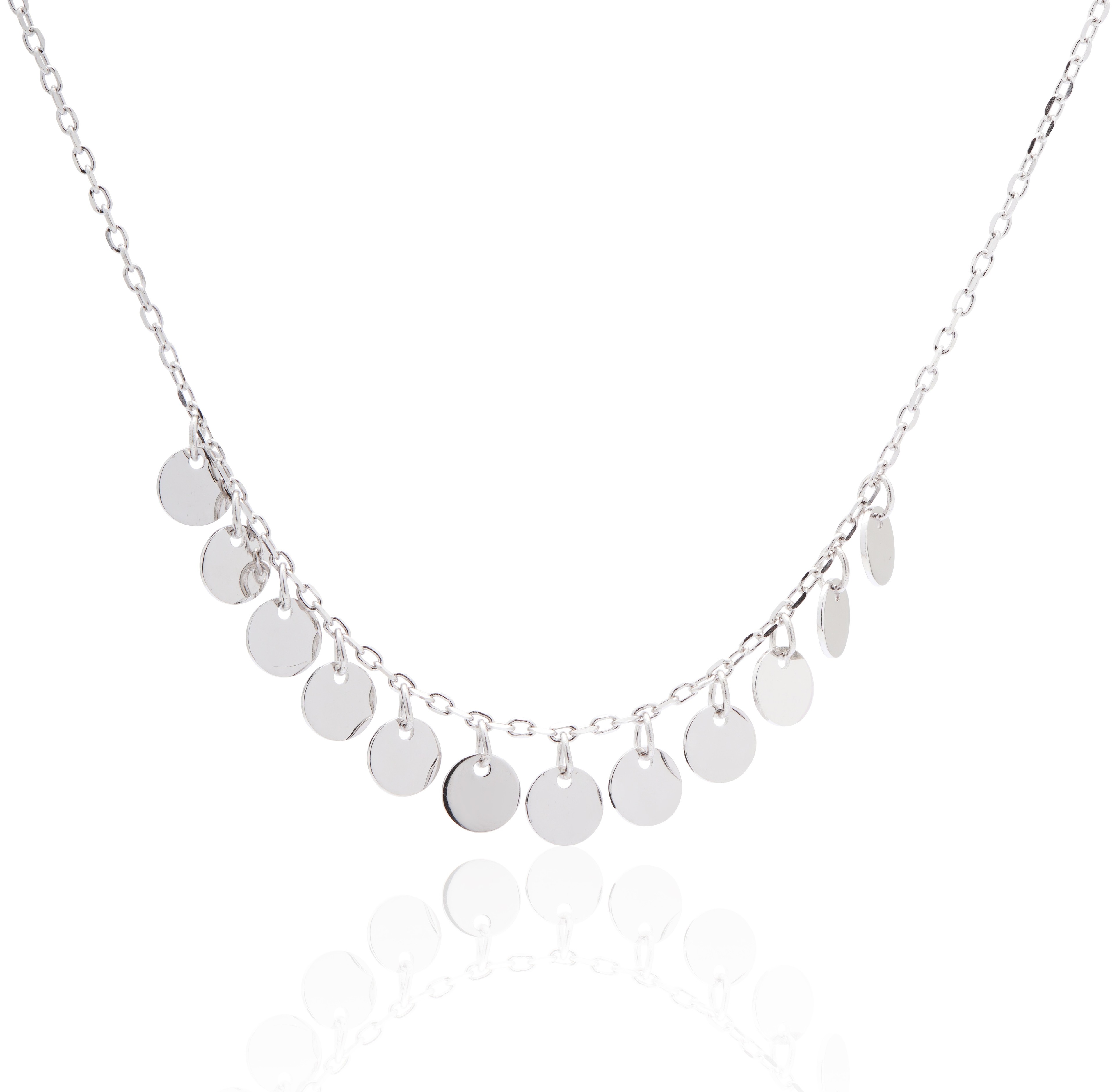 Orient - 925 Ayar Gümüş Kolye - Rhodium