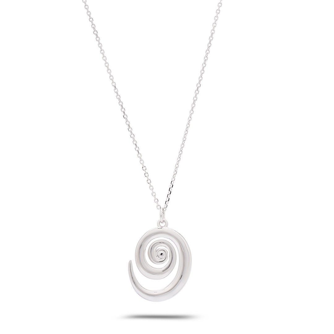 Elythra Necklace - 925 Ayar Gümüş Kolye - SILVER