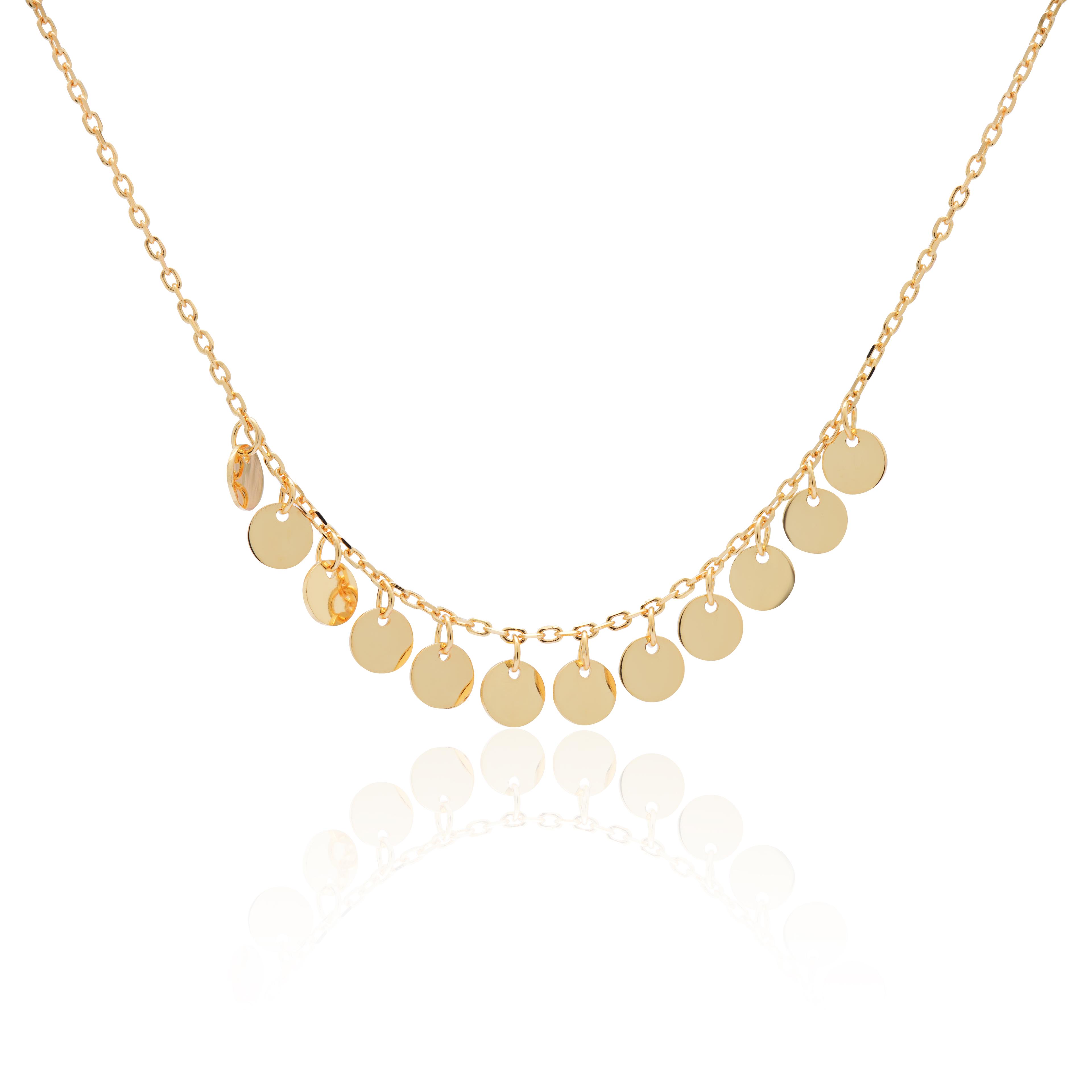 Orient - 925 Ayar Gümüş Kolye - GOLD