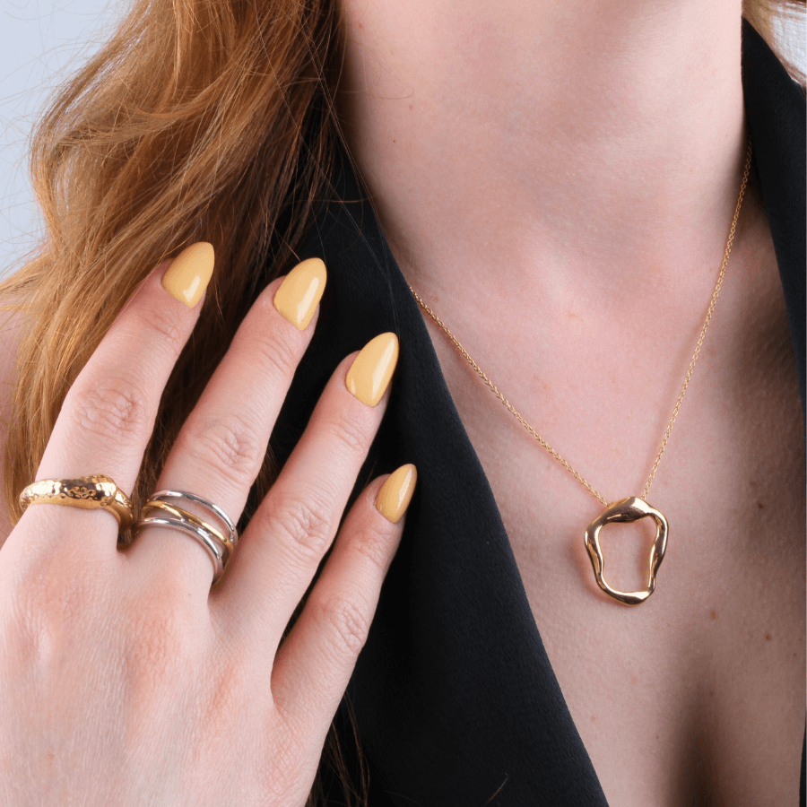 Helios Necklace - 925 Ayar Gümüş Kolye