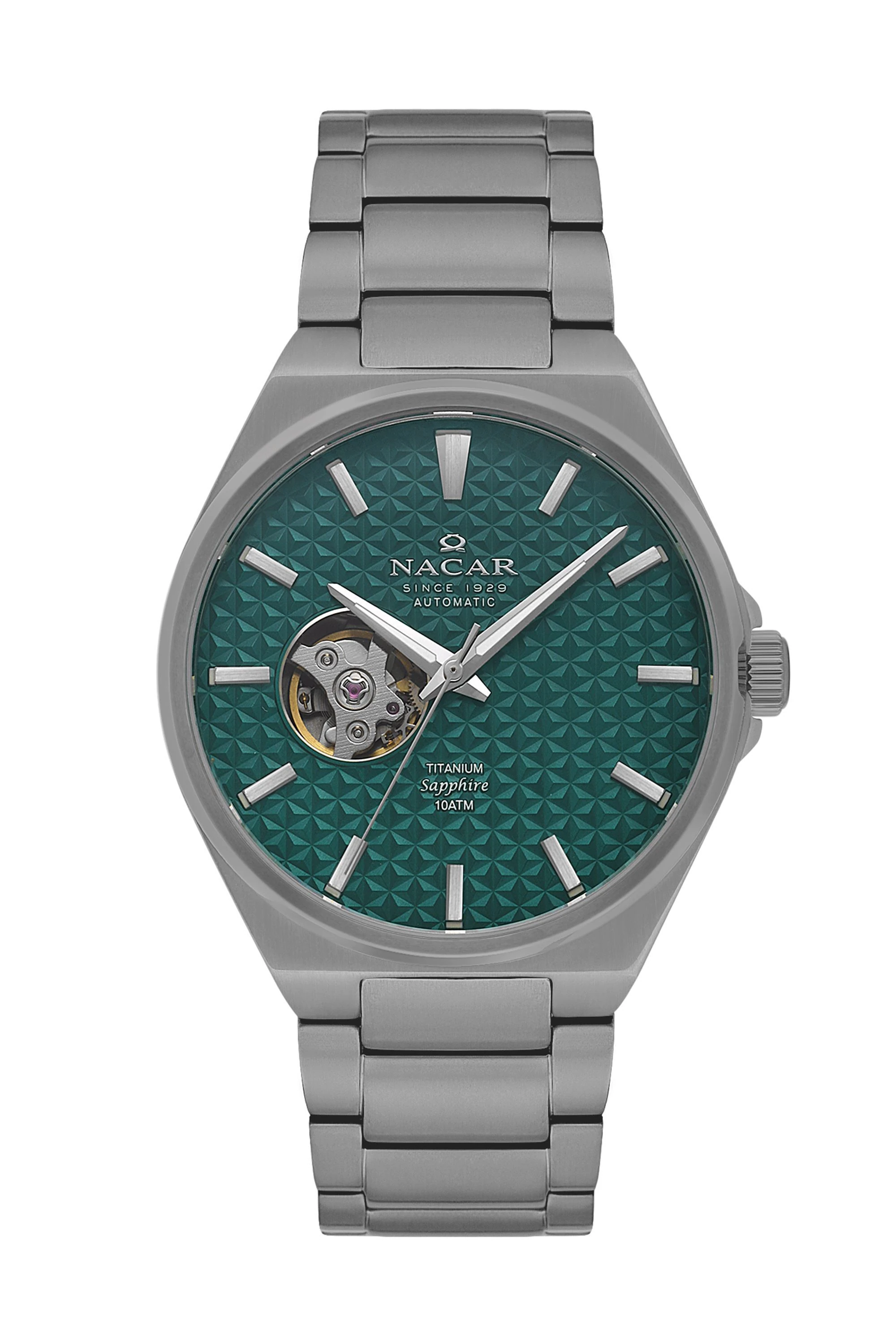 NACAR NC33-258378-ANM TİTANYUM OTOMATİK ERKEK KOL SAATİ