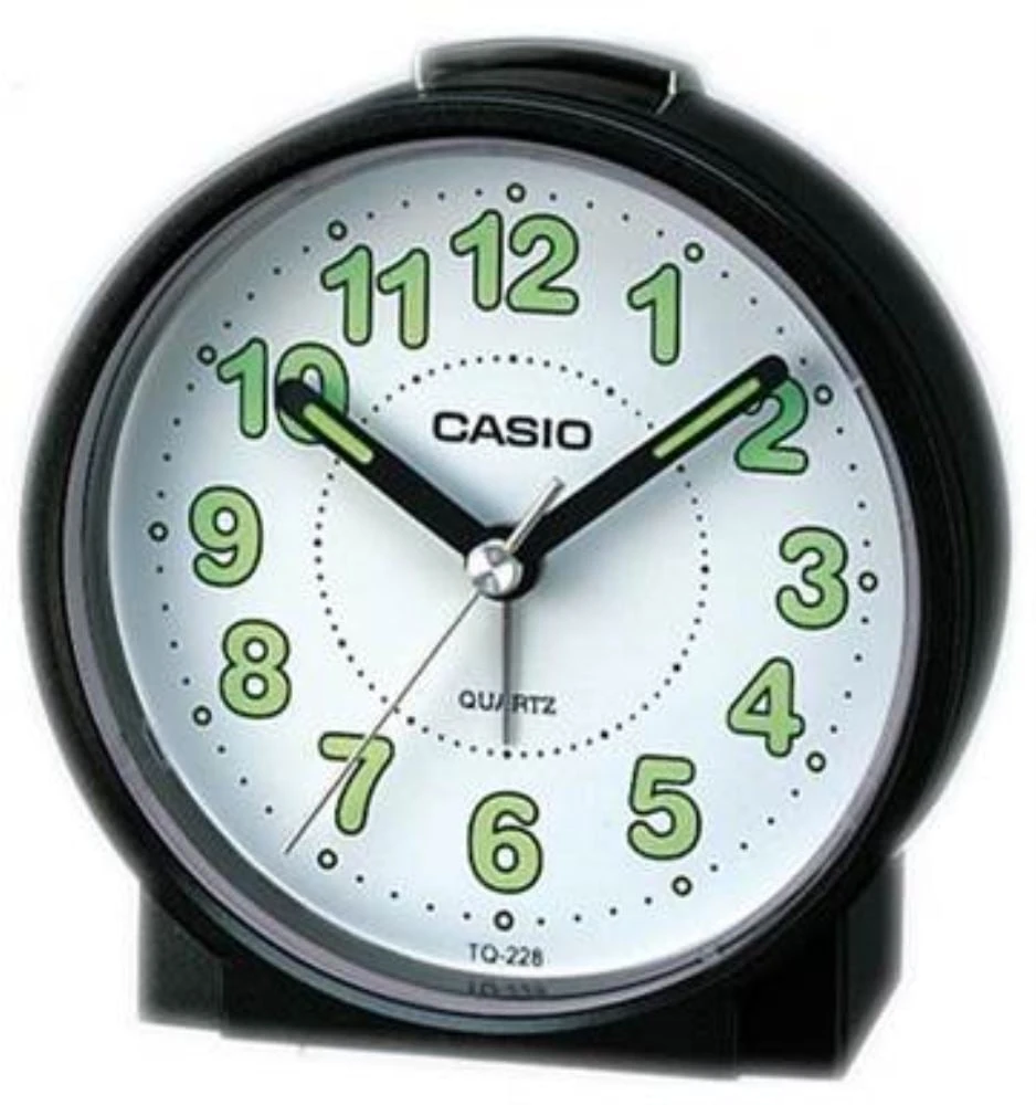 Casio TQ-228-1DF Alarmlı  Masa Saati