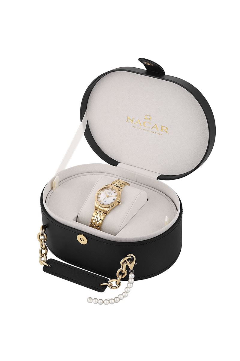 NACAR NC34-39B763-DWMS SAFİR CAM KADIN KOL SAATİ