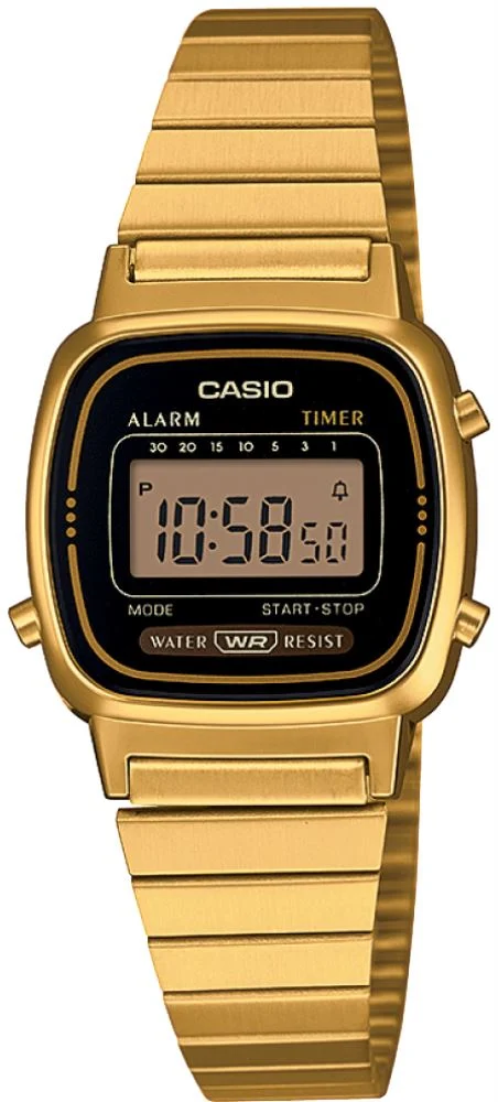 CASIO LA670WGA-1DF RETRO KADIN KOL SAATİ