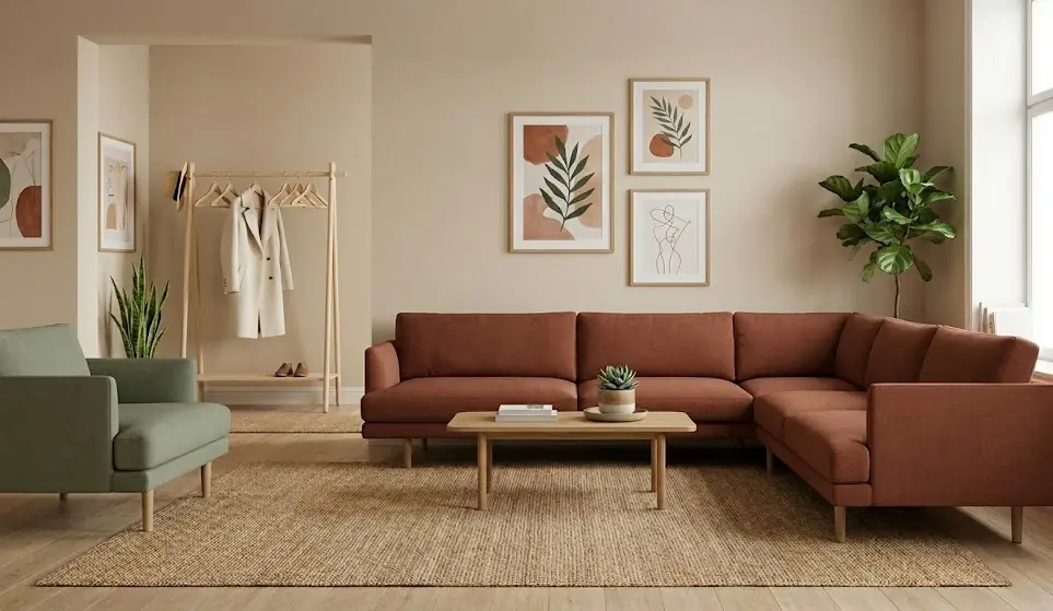 Oturma Odası Dekorasyonunda Renk Uyumları