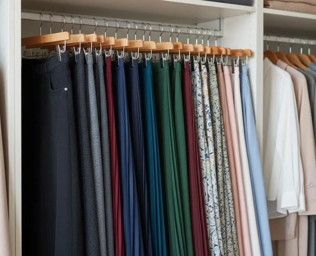 Etek Askıları ile Gardırop Düzeni Nasıl Oluşturulur?