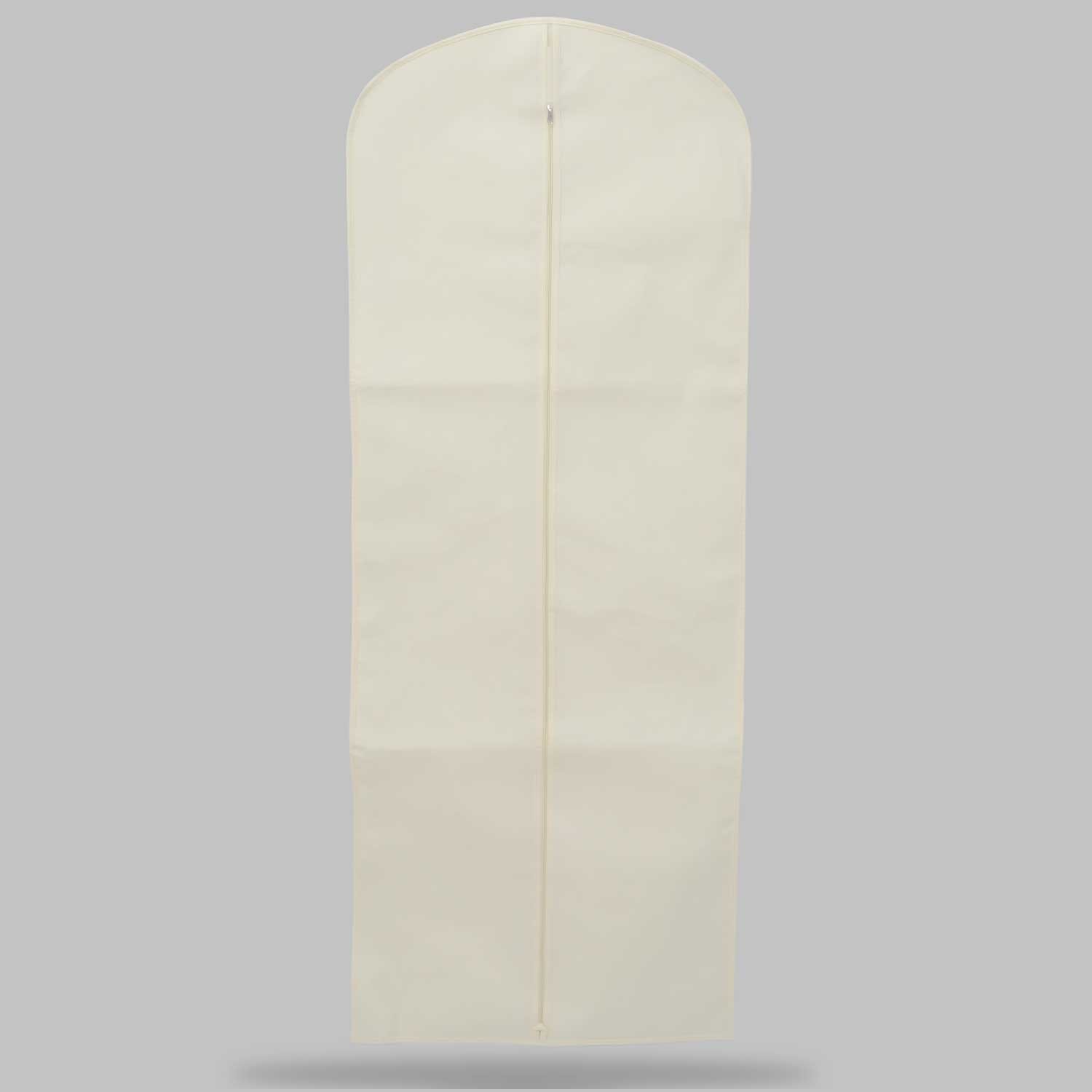 Gelinlik, Elbise Kılıfı 72x180 Cm Açılabilir Körük Gamboç - Beyaz