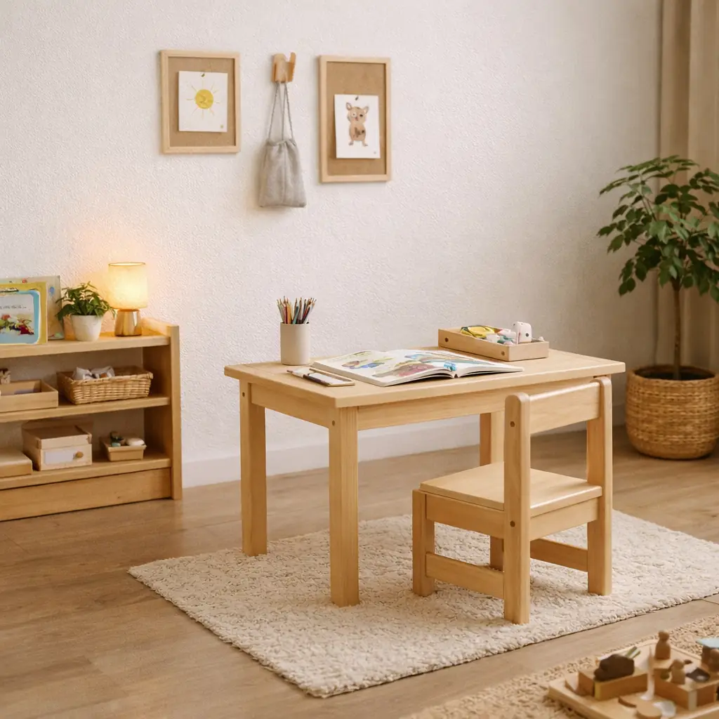 Montessori Çocuk Odasında Çalışma Alanı Nasıl Olmalı?