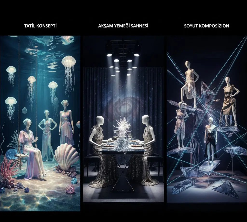 Dikkat Çekici Vitrin Tasarımı