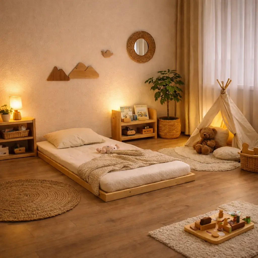 Montessori Çocuk Odasında Aydınlatma ve Renk Seçimi Nasıl Olmalı?