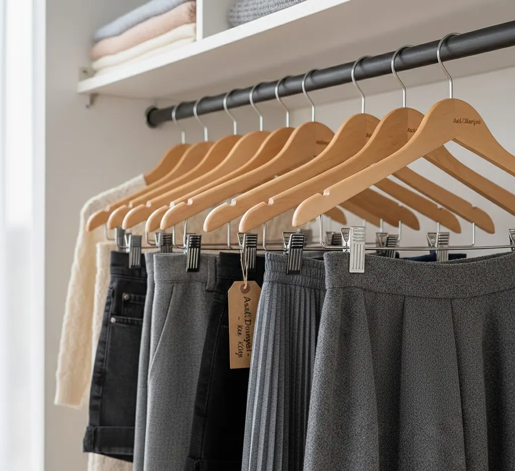 Ahşap Etek Askısı Kullanmanın Avantajları Nelerdir?