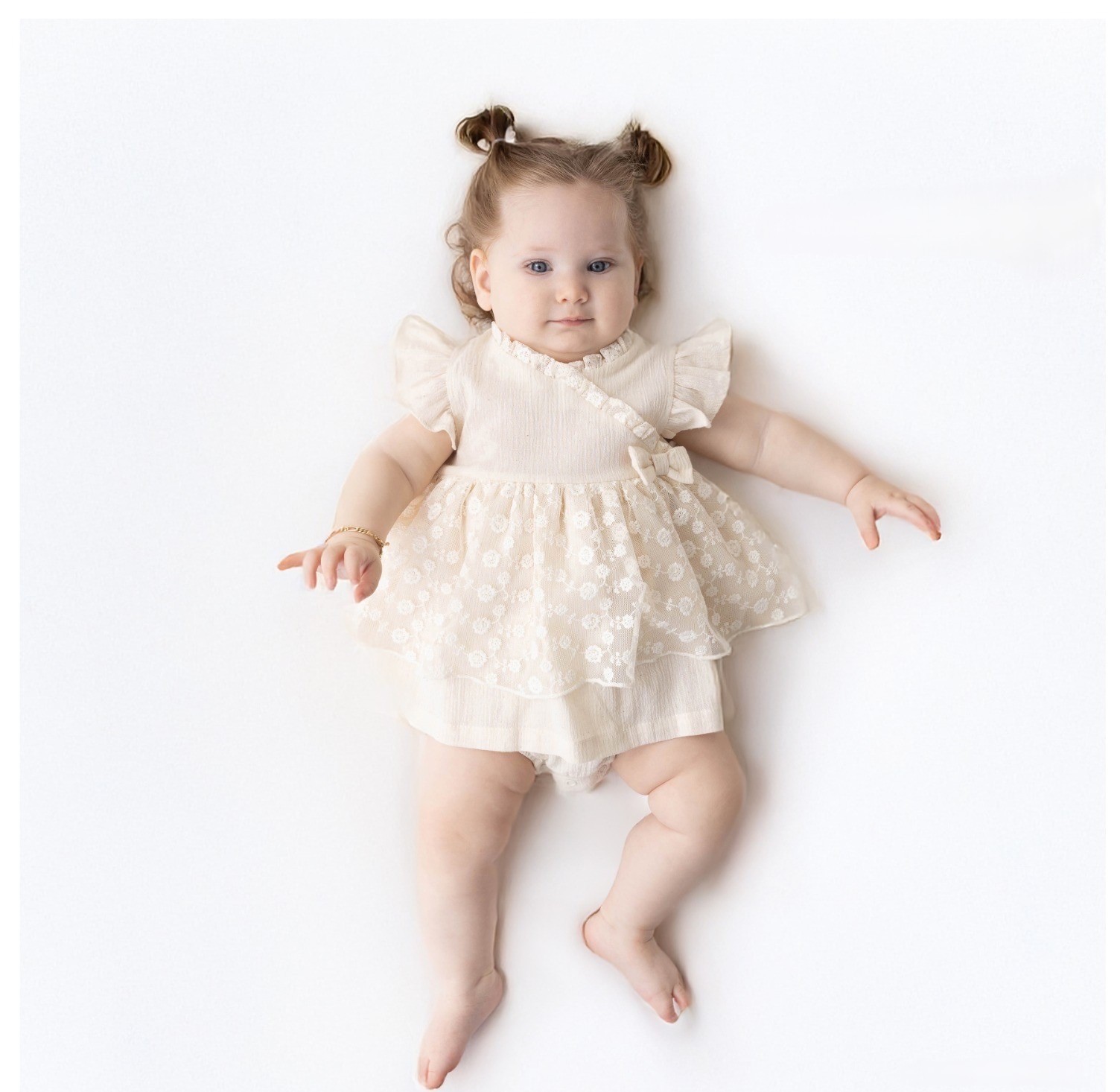 Babylim Brodeli Tül Kız Tulum