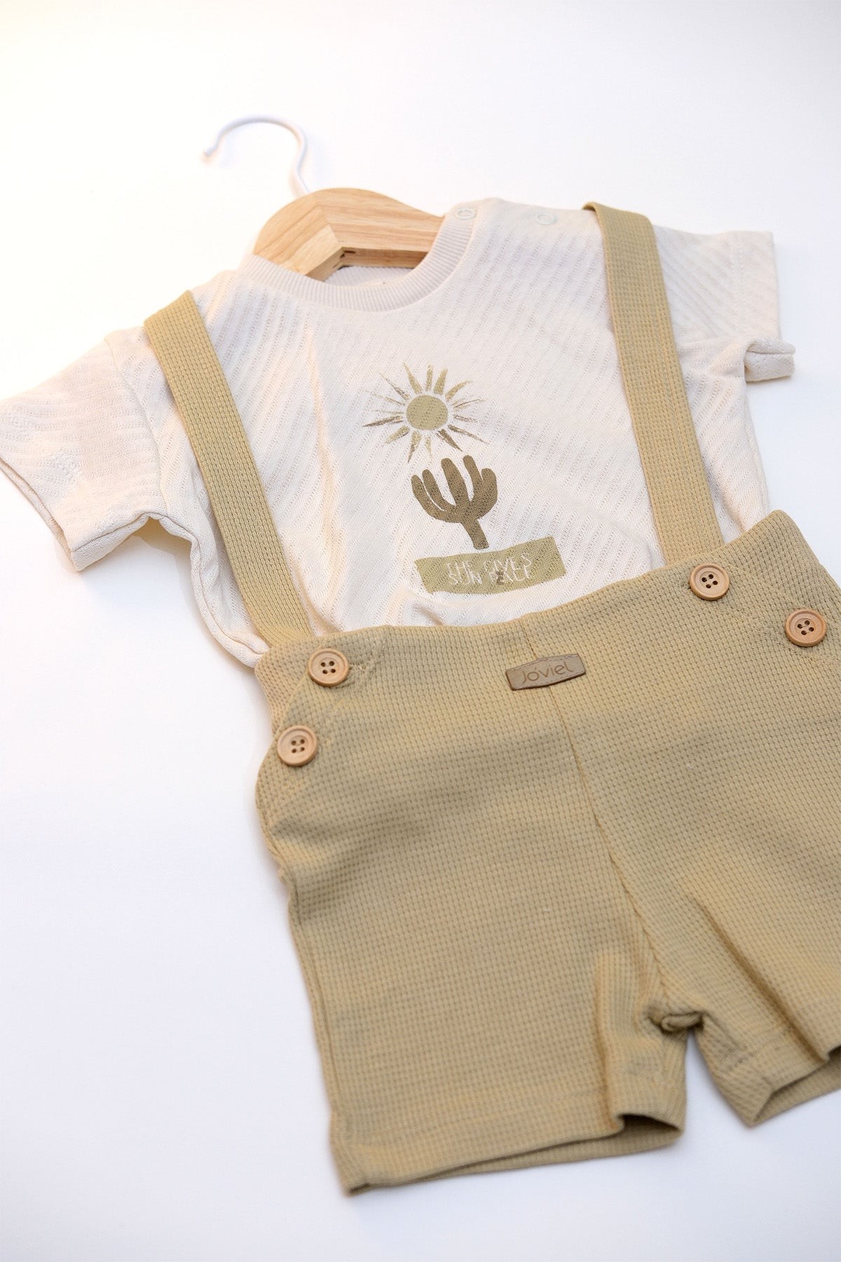 Terra Erkek Bebek T-shirt Salopet