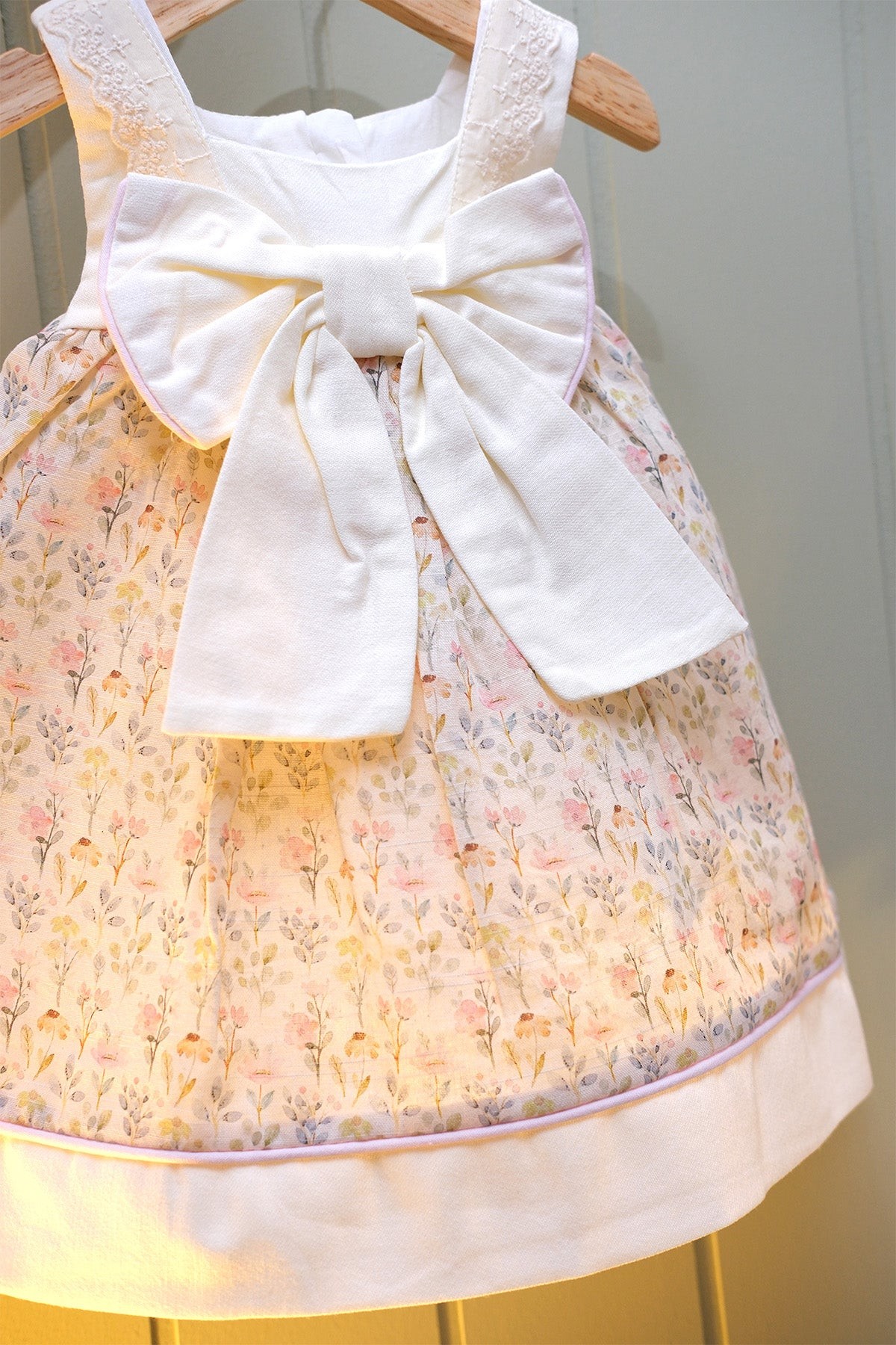 Babylim Fiyonklu Vintage Elbise