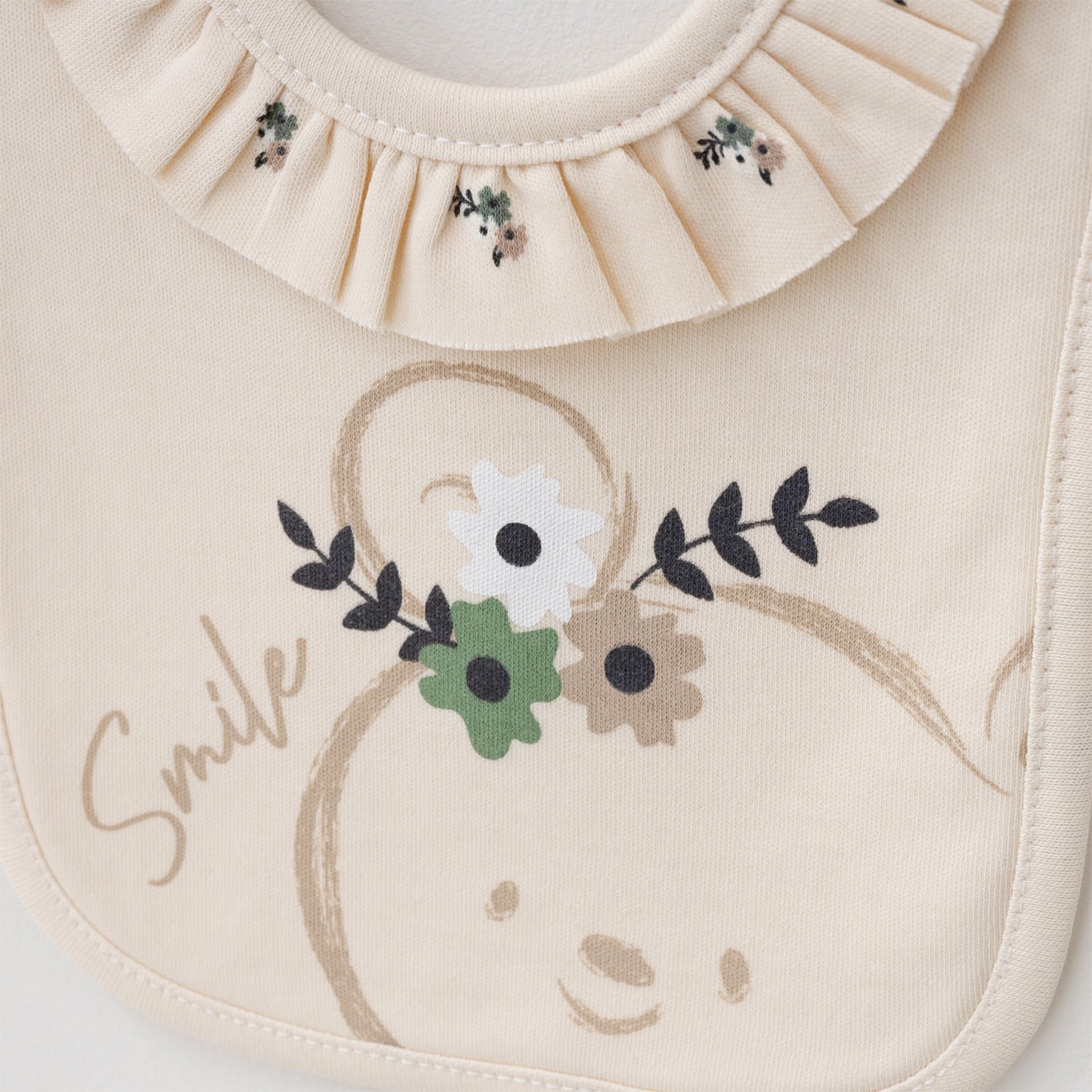 Kız Bebek Baskılı Mini Tavşan Baharı 4'lü Tulum Seti %100 Pamuk