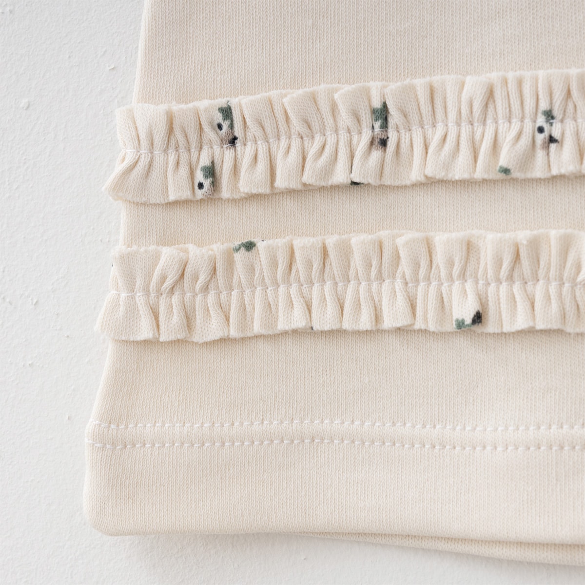 Kız Bebek Baskılı Mini Tavşan Baharı 4'lü Tulum Seti %100 Pamuk