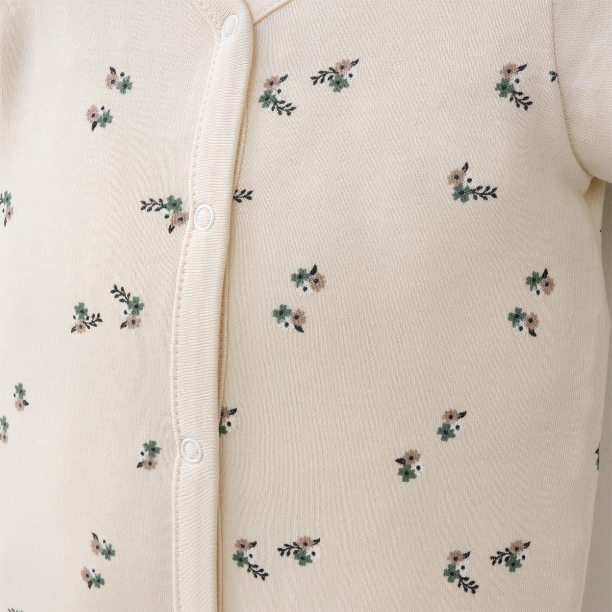 Kız Bebek Baskılı Mini Tavşan Baharı 4'lü Tulum Seti %100 Pamuk