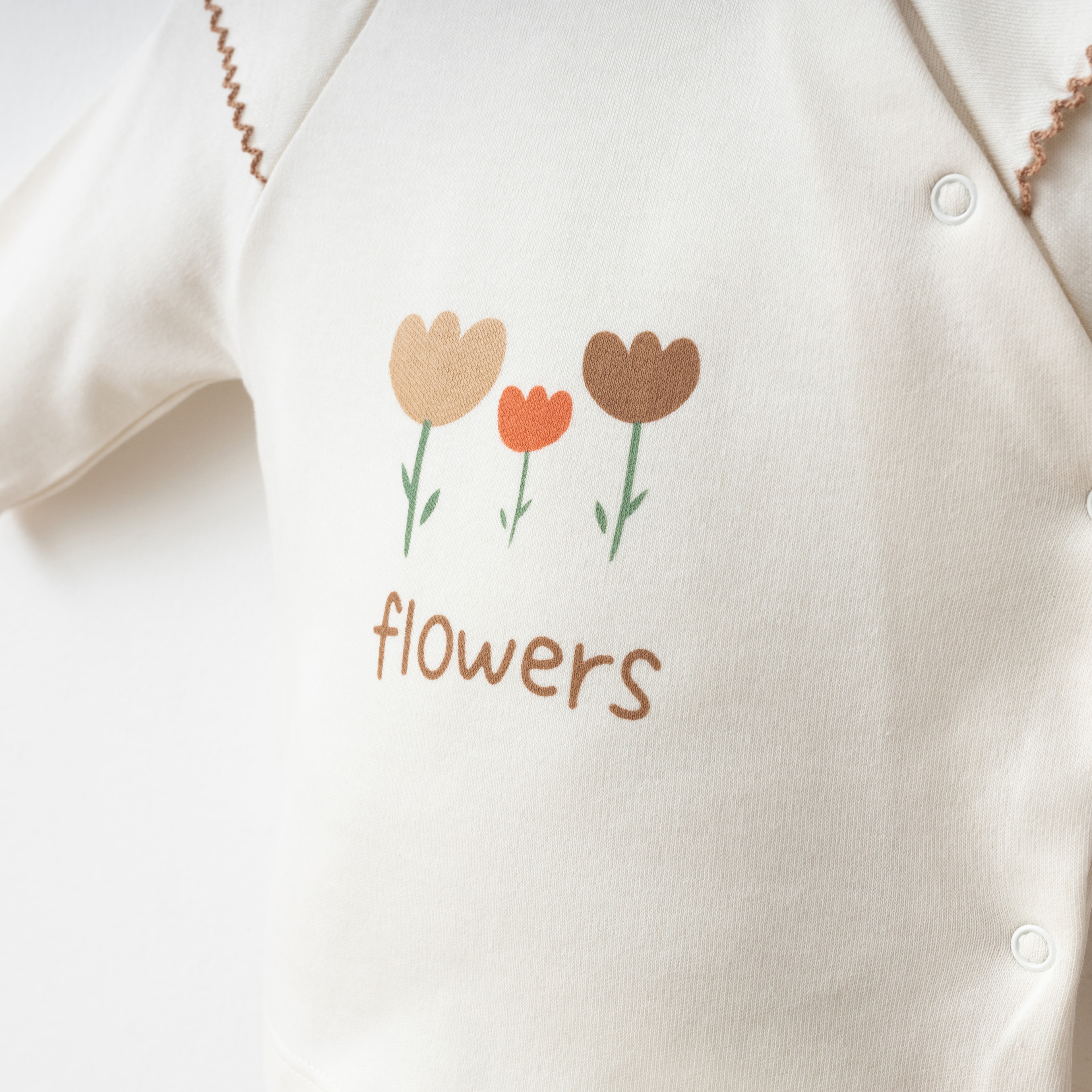 Little Flower 3'lü Yeni Doğan Seti %100 Pamuk 0-3 ay