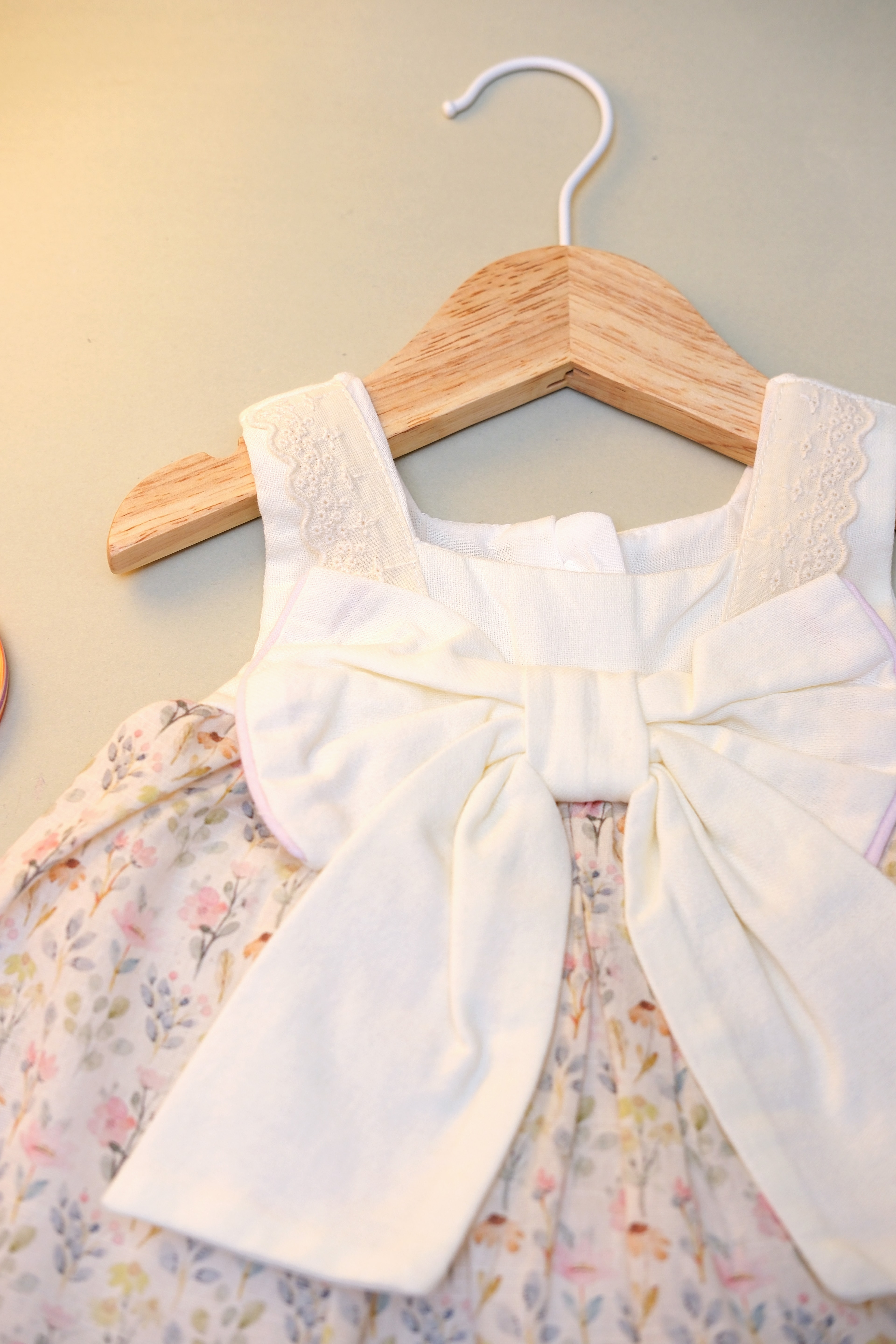 Babylim Fiyonklu Vintage Elbise