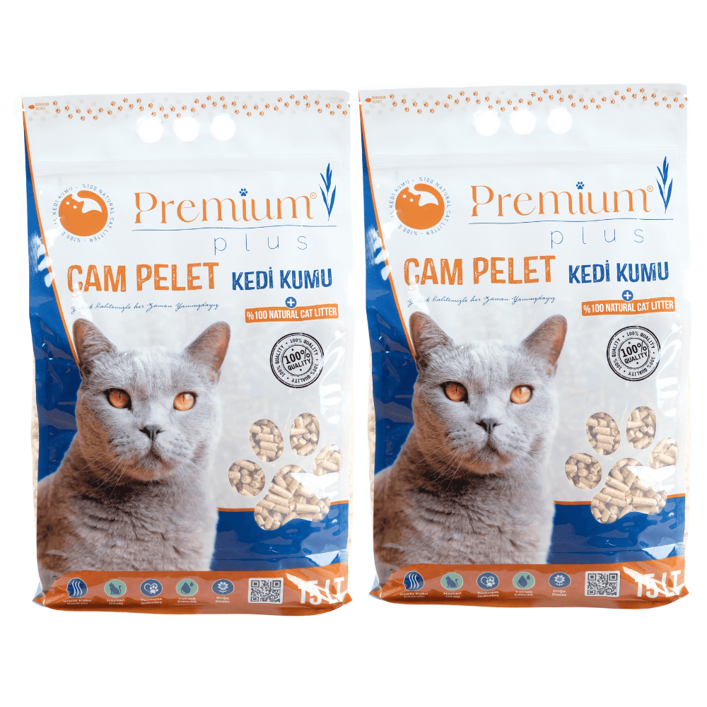 Premium Plus Çam Peleti Kedi Kumu 30 LT