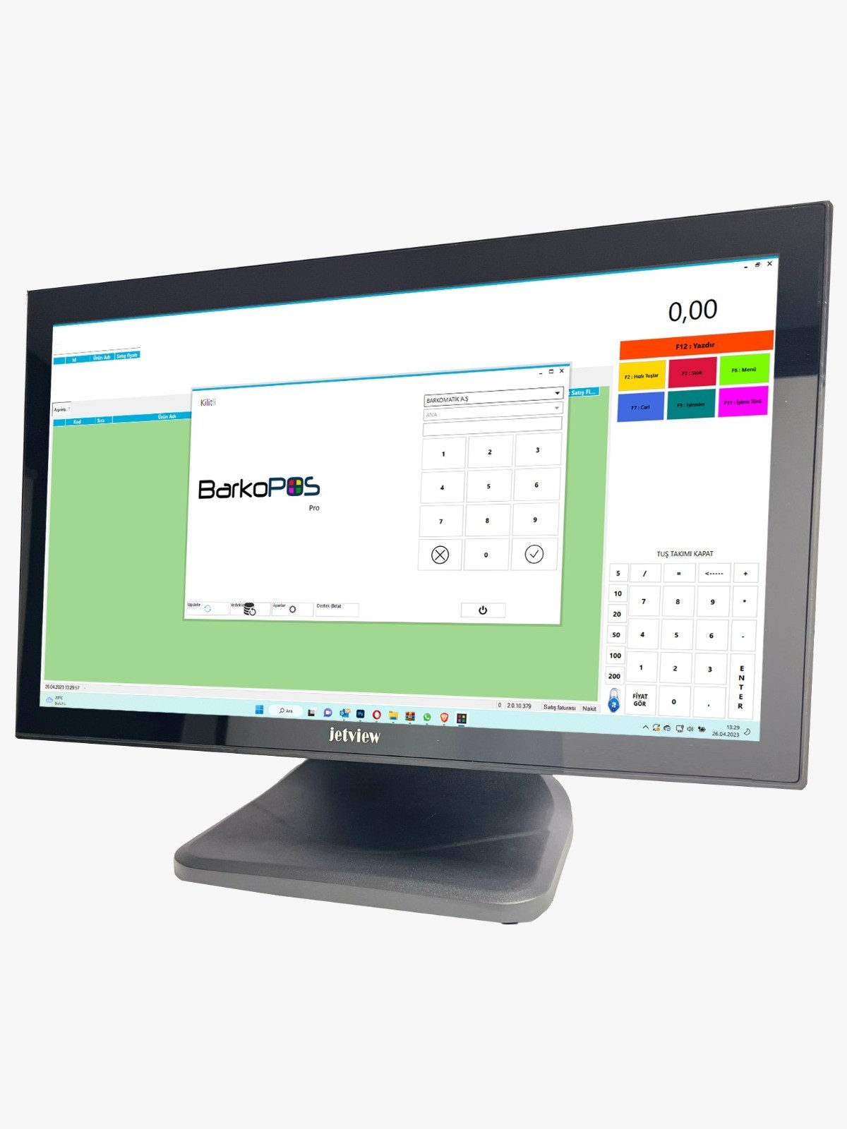 JETVIEW 18.5" İ5 10.NESİL 8 GB RAM 128 SSD VGA + HDMI (JPC-10100)