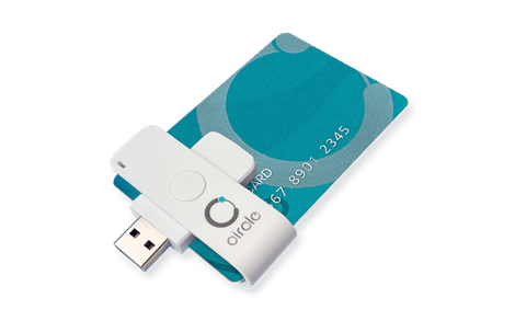AB Circle CIR115C-02 (USB TYPE-C) Temaslı Kart Okuyucu+Kodlayıcı
