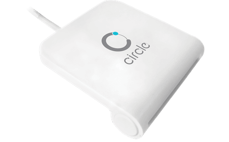 AB Circle CIR115A-01 (USB TYPE-A) Masa Üstü Akıllı Kart Okuyucu / Kodlayıcı