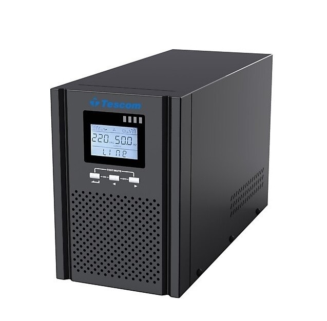 UPS-TESCOM TEOS+ 2 KVA 1F/1F (2X 7AH) 4-8 DK ONLINE CG120TSM0007