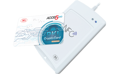 ACS ACR1581U-C1 Temaslı+Temassız Akıllı Kart Okuyucu USB Type A