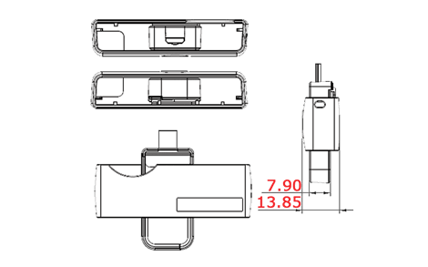 ACS ACR39U-ND Temaslı Akıllı Kart Okuyucu Mikro USB