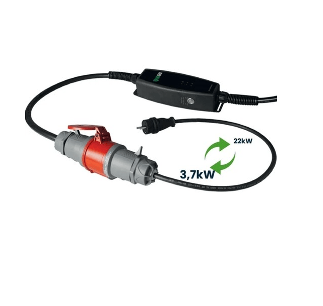 VİEGO TAŞINABİLİR ELEKTRİKLİ ARAÇ ŞARJ CİHAZI 11/22KW  EV PRİZİ DÖNÜŞTÜRÜCÜLÜ