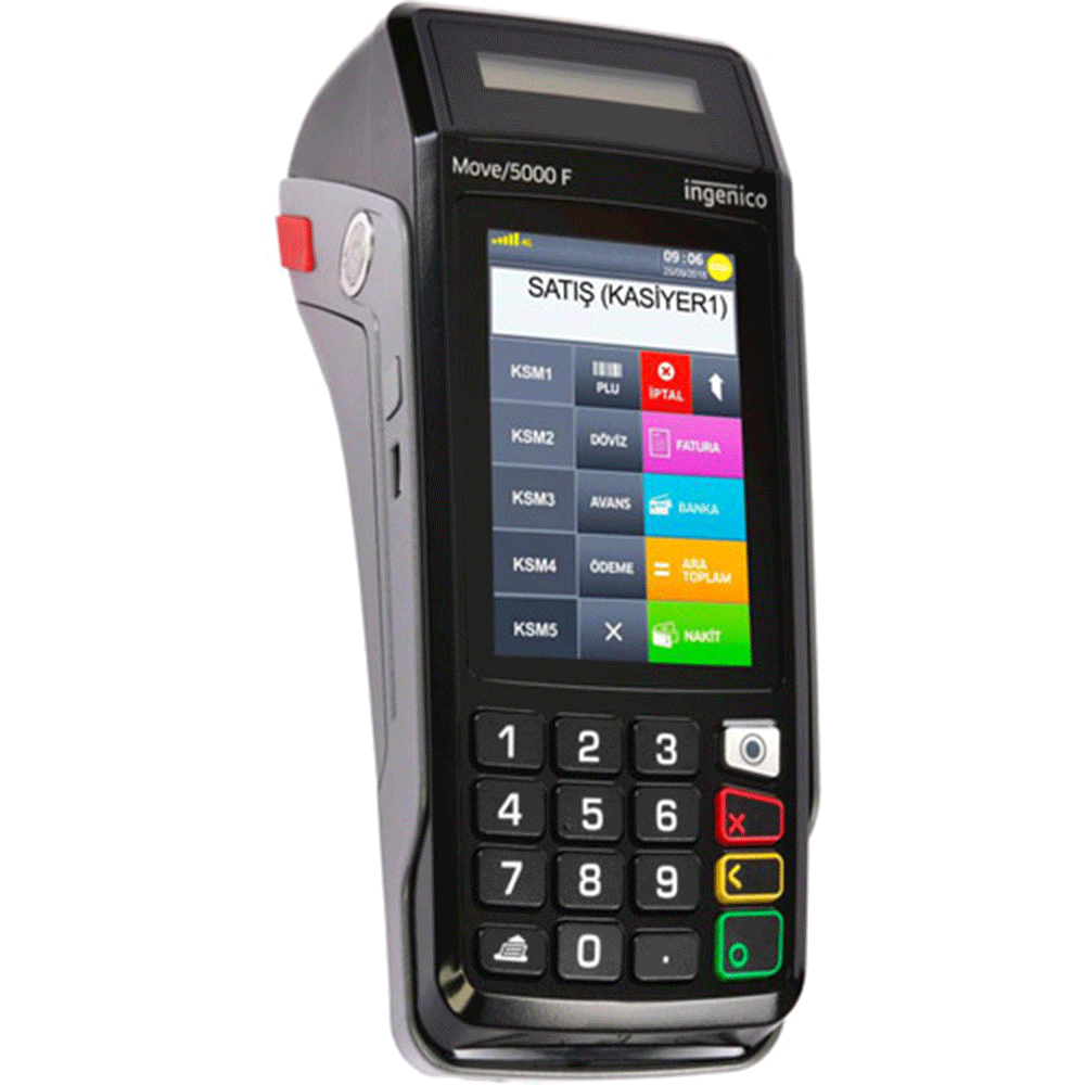 İngenico Move 5000F Yeni Nesil Mobil Yazarkasa Pos