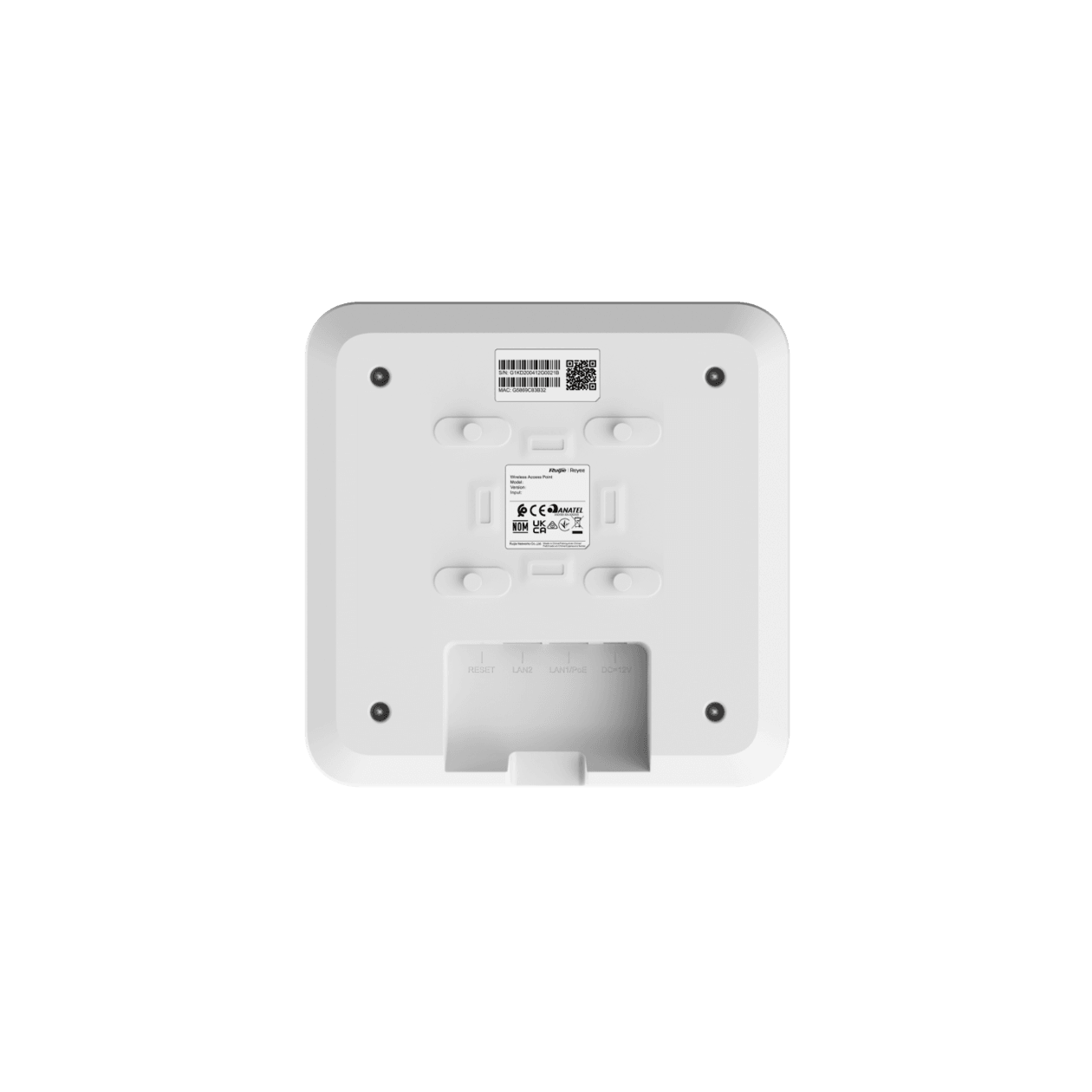 NET-RUIJIE RU-RG-RAP2200(F) AC1300 DUAL BAND CEILING MOUNT ACCESS POINT