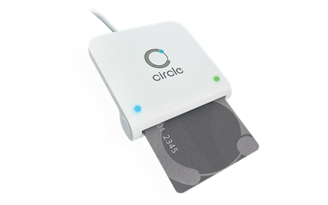 AB Circle CIR115A-01 (USB TYPE-A) Masa Üstü Akıllı Kart Okuyucu / Kodlayıcı
