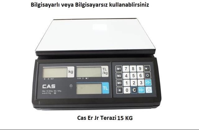 TERAZİ - CAS ER JR TERAZİ ONLİNE 15 KG 