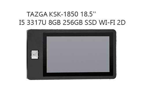 TAZGA KSK-1850 18.5" KIOSK YATAY I5 3317U 8GB 256GB SSD WI-FI 2D AYAKSIZ