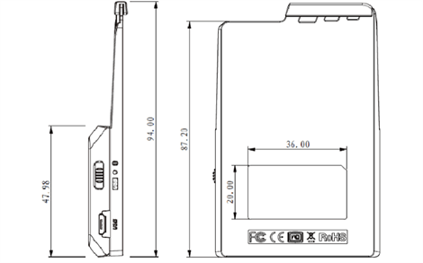 ACS ACR3901U-S1 BT Temaslı Kart Okuyucu+Kodlayıcı