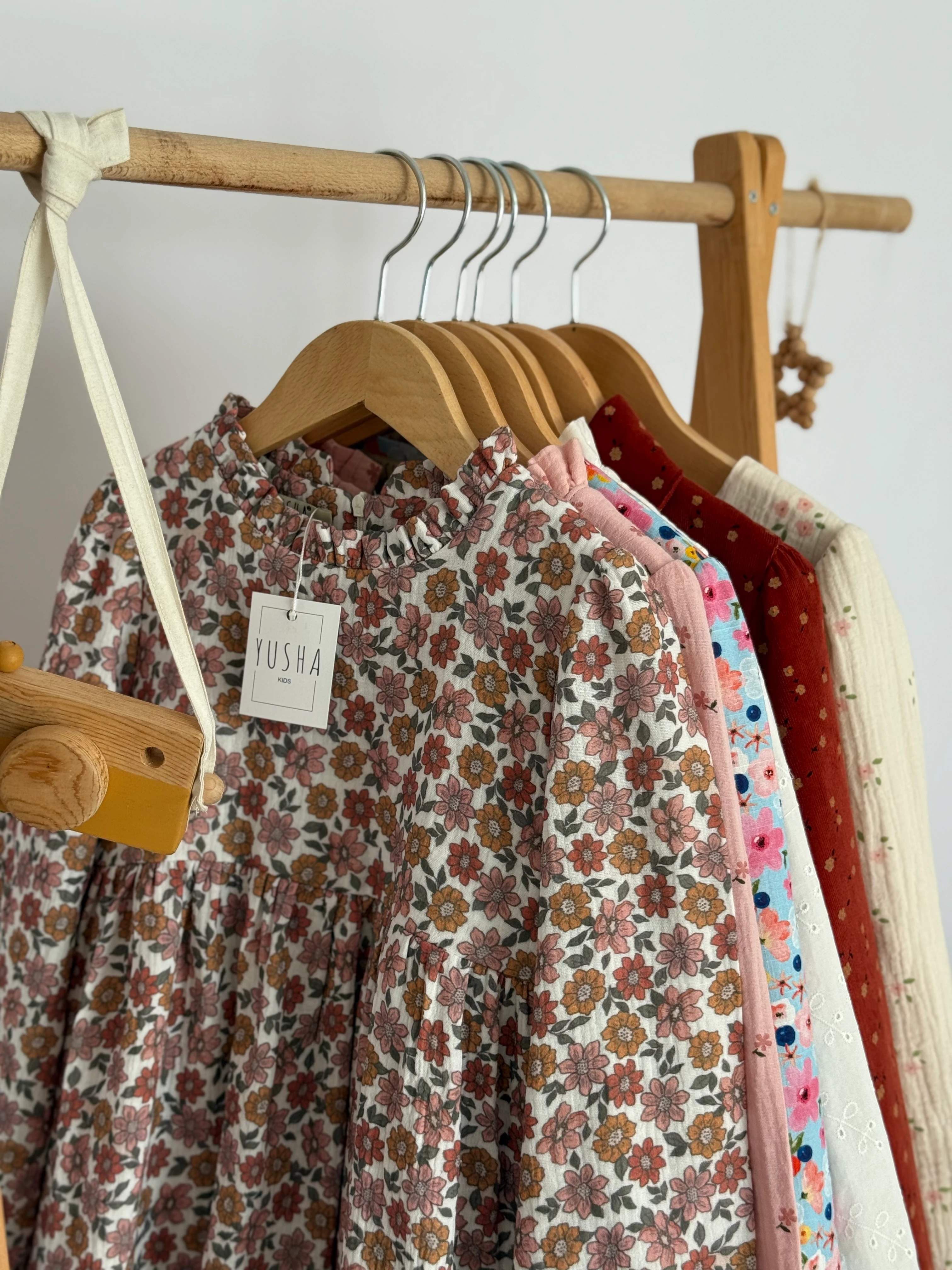 SONBAHAR MÜSLİN ELBİSE