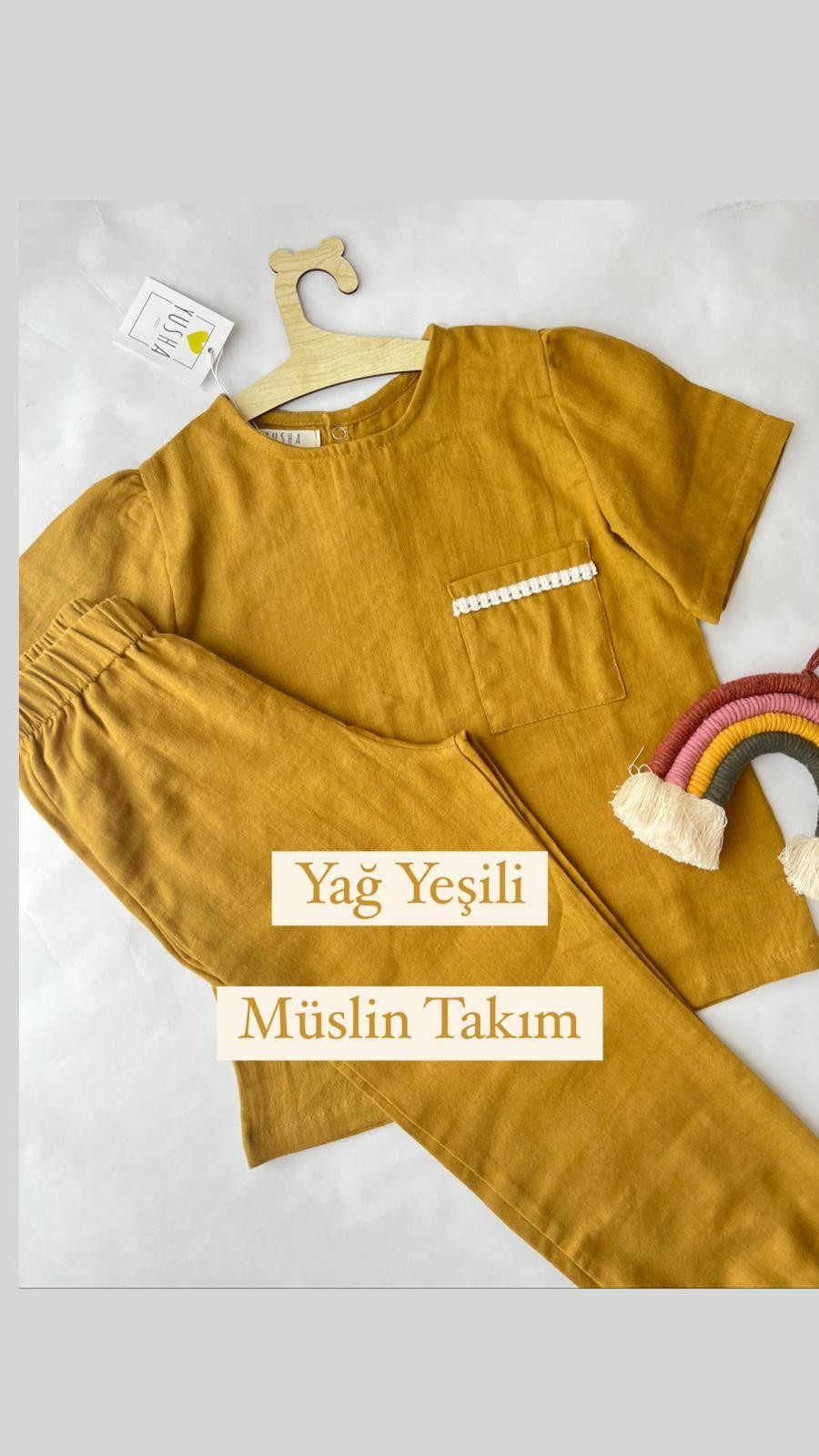 YAĞ YEŞİLİ MÜSLİN YEŞİLİ 