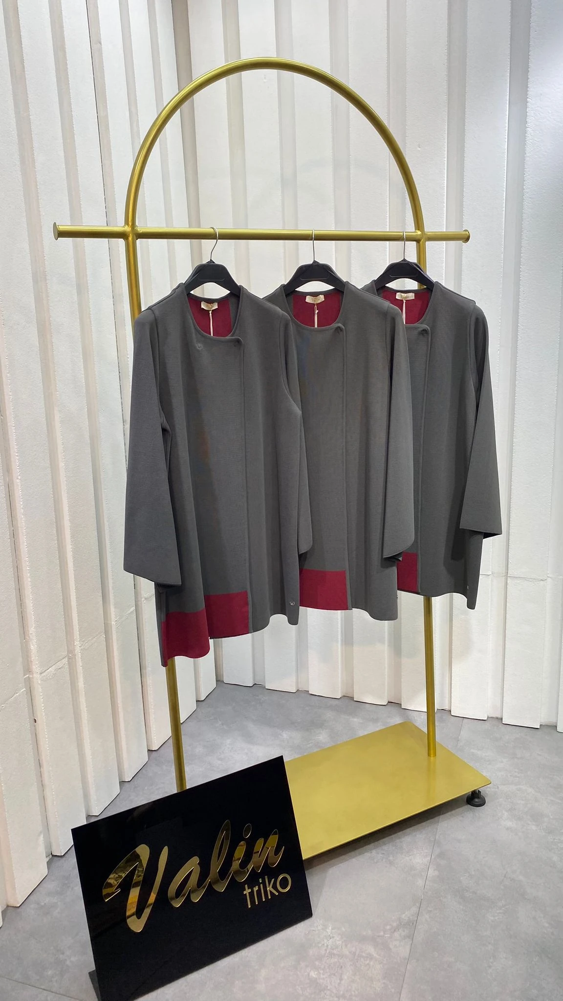 Valin Bordolu Hırka