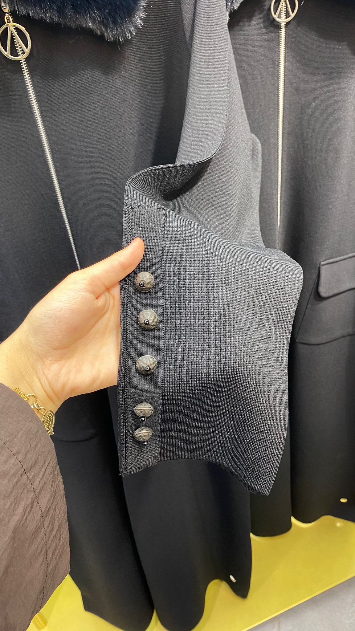 Valin Torba Cepli Kürklü Kap