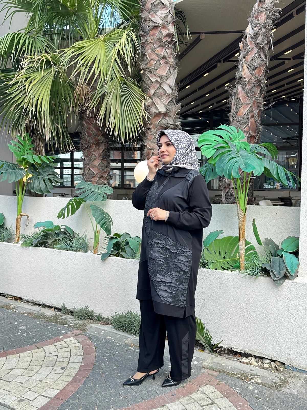 Gofre Pantolonlu Takım