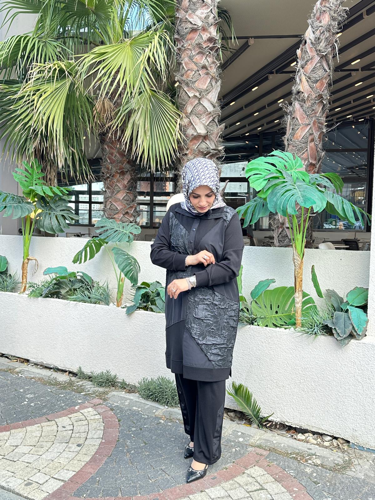 Gofre Pantolonlu Takım