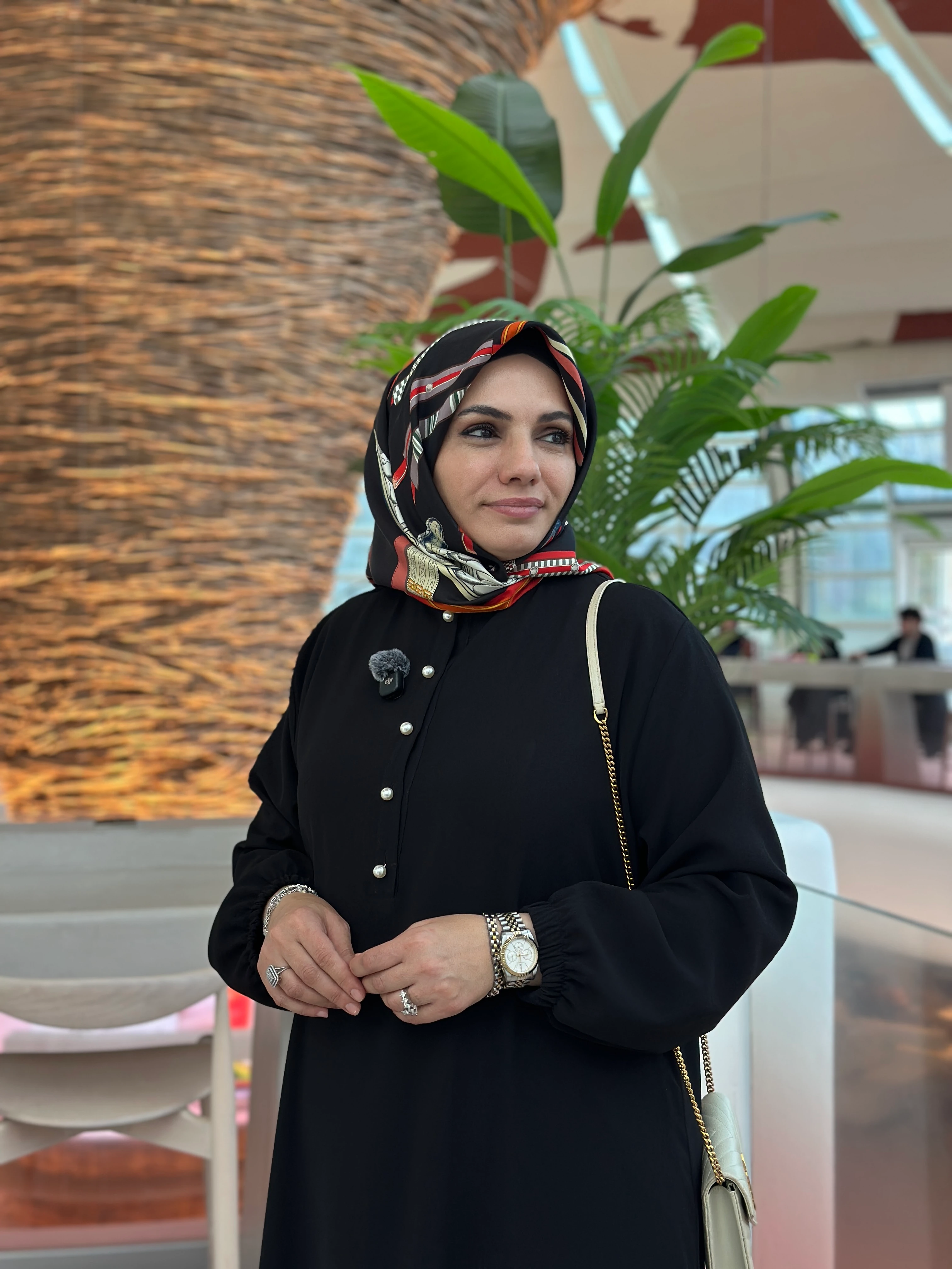 İnci Sahra Elbise Siyah