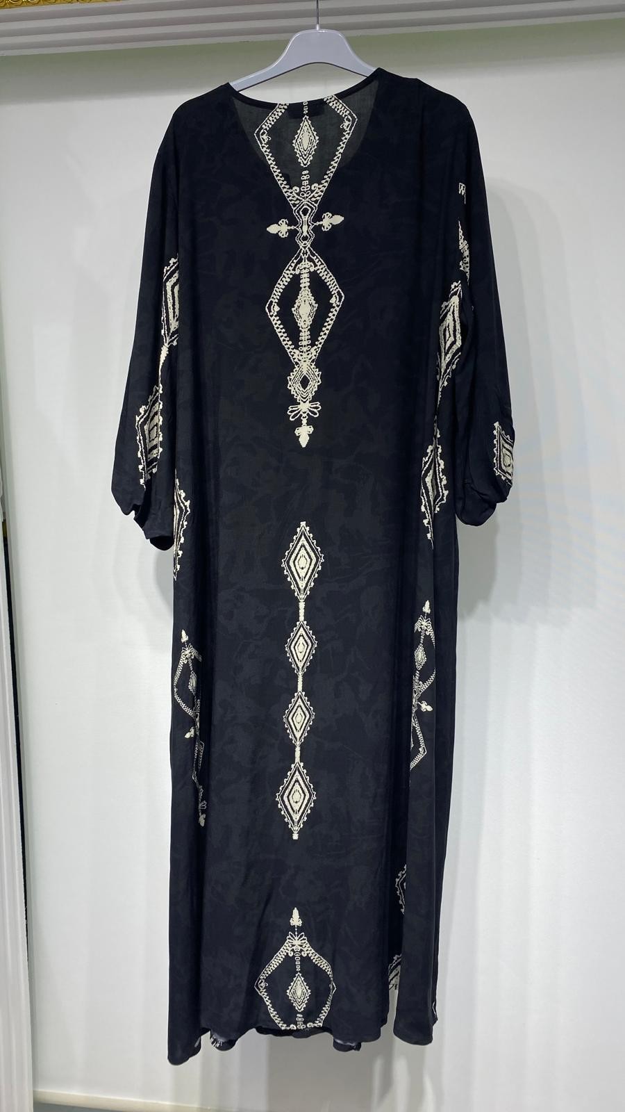 Etnik Desenli Elbise