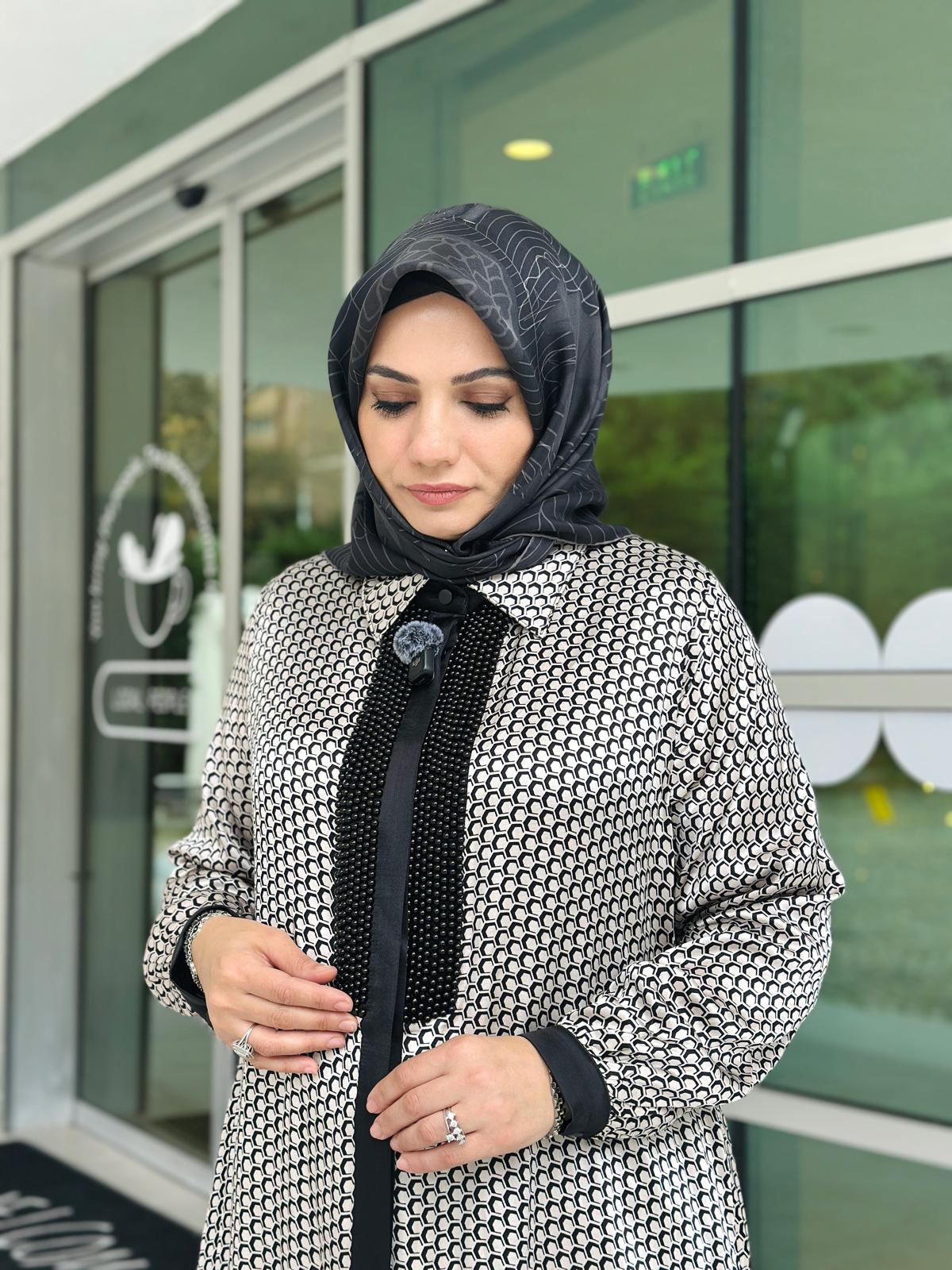 Saten Krep Tasarım Gömlek